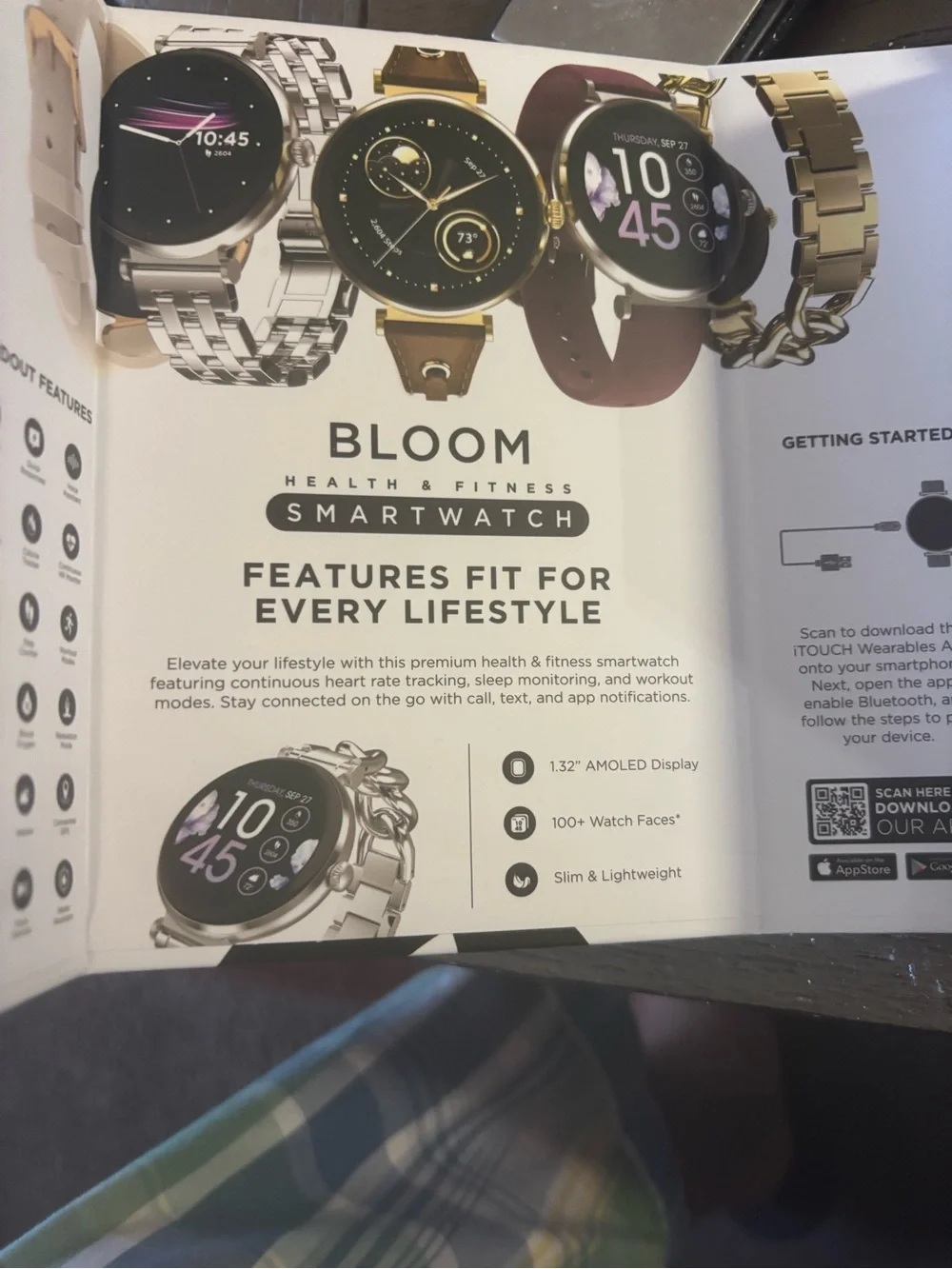 The iTOUCH Bloom Smartwatch
